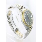 Rolex Datejust Diamond Bezel Black Dial 36mm Automatic Watch
